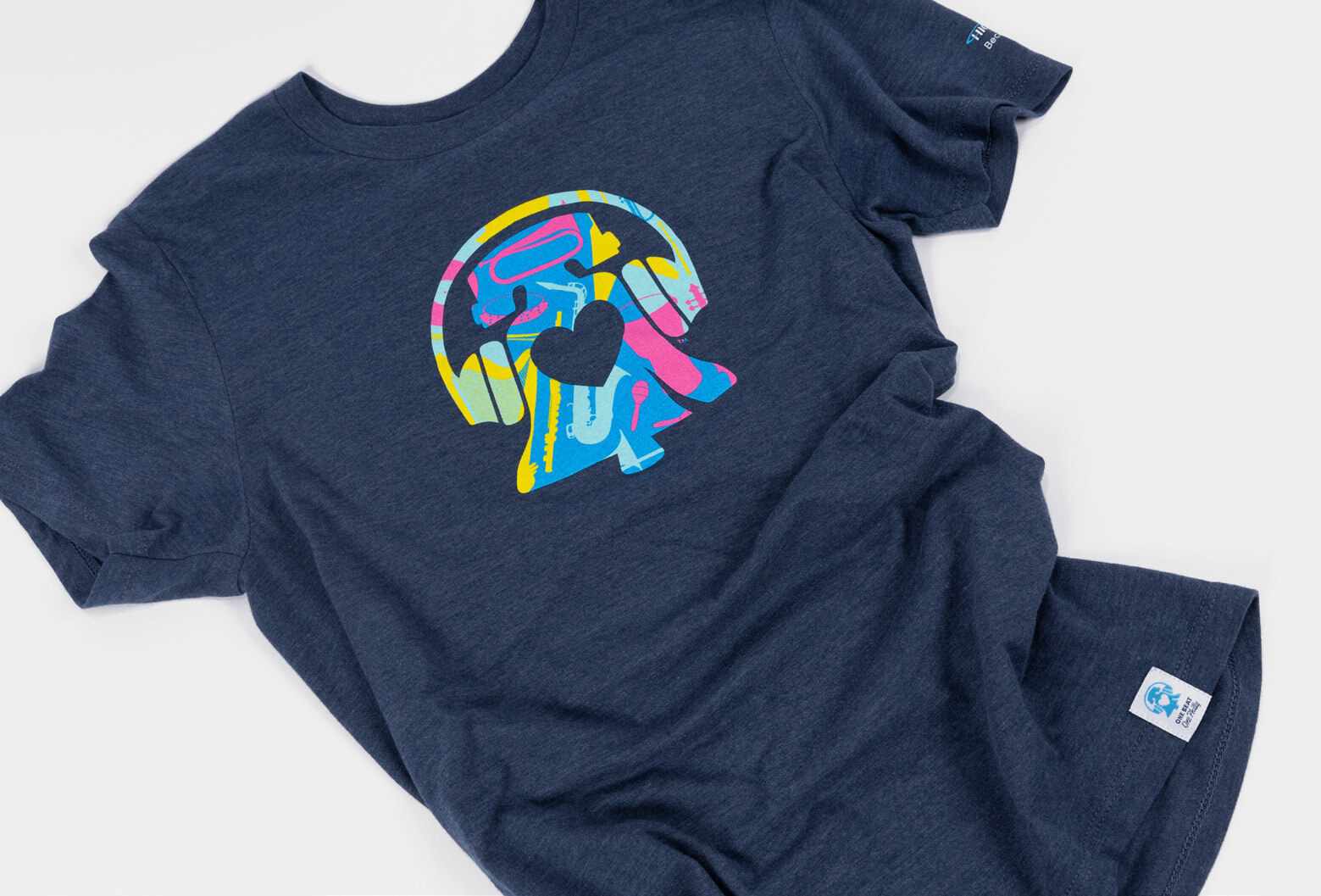 One Beat One Philly graphic T-shirt